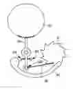 Fig. 01 - Pedometer incorporated in a mechanical watch