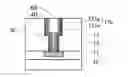 Fig. 01 - Contact via structure and fabricating method thereof
