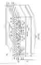 Fig. 34 - Isolation of circuit elements using front side deep trench etch