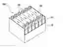 Fig. 01 - Battery cell with partially flexible and moldable wall