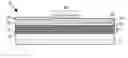 Fig. 01 - Resonator structure with enhanced reflection of shear and longitudinal modes of acoustic vibrations