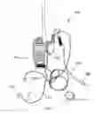 Fig. 09 - Connective assembly for selectively interfacing a listening device with two-way radio and cellular device