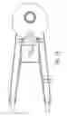 Fig. 15 - Agricultural implement system with tool bar behind wing frame