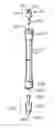Fig. 01 - Modular plant support poles