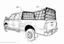 Fig. 01 - Truck bed safety device