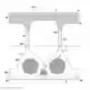 Fig. 01 - Flat-knit support garment for upper torso