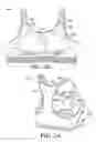 Fig. 20 - Flat-knit support garment for upper torso