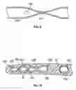 Fig. 06 - Article of footwear including a bladder element having a cushioning component with a single central opening and a cushioning component with multiple connecting features and method of manufacturing