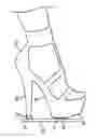 Fig. 01 - Shoe heel platform