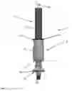 Fig. 02 - Levelling device with from above mounted sleeve and use