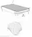 Fig. 01 - MATTRESS ENCASEMENT WITH REMOVABLE TOP PORTION