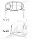 Fig. 16 - BOOSTER SEAT WITH STOWABLE TRAY COMPARTMENT AND BASE PANEL