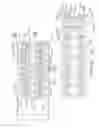 Fig. 40 - Fastener cartridges for applying expandable fastener lines
