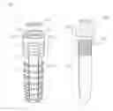 Fig. 02 - SPIKE-FIXING TYPE IMPLANT AND METHOD FOR IMPLANTING SAME