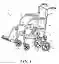 Fig. 02 - Compact wheelchair assembly with removable wheels and methods therefor