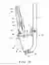 Fig. 11 - Tilting inversion exerciser having safety foot retaining device