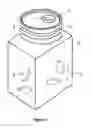 Fig. 02 - Add-on unit for a handheld container for storing objects