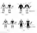 Fig. 02 - Firefighter protective garment having varying composite structures to increase dissipation of metabolic heat