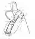 Fig. 01 - Sub-assembly for a golf bag and a golf bag system for recipient self-assembly