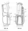 Fig. 21 - Sub-assembly for a golf bag and a golf bag system for recipient self-assembly