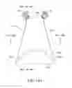 Fig. 12 - Climbing aid comprising a climbing skin and a tip and tail for use therein