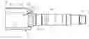 Fig. 01 - Manufacturing method for constant velocity universal joint outer joint member and outer joint member