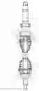 Fig. 02 - Method for butt welding, butt welded joint, and outside joint member for constant velocity universal joint