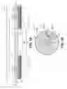 Fig. 02 - Polishing pad with foundation layer and window attached thereto