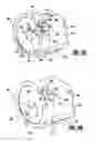 Fig. 11 - Power tool with tool housing and output spindle housing