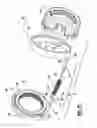 Fig. 16 - Power tool with tool housing and output spindle housing