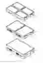 Fig. 08 - Set of stackable tool boxes
