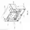 Fig. 10 - Selectively accessible container apparatus, hinge assembly with a shape memory alloy filament, and methods