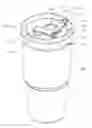 Fig. 01 - Drinking vessels including devices for providing a mixed liquid therefrom