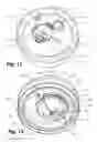 Fig. 11 - Drinking vessels including devices for providing a mixed liquid therefrom