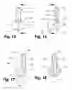 Fig. 13 - Drinking vessels including devices for providing a mixed liquid therefrom