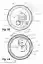 Fig. 24 - Drinking vessels including devices for providing a mixed liquid therefrom