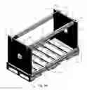Fig. 09 - Adjustable suspended roll packaging system