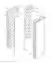 Fig. 01 - Modular wall system with integrated channels