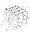 Fig. 01 - Building structural connector and the method of erecting walls