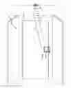 Fig. 01 - Restroom stall occupancy indicator system