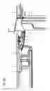 Fig. 13 - HINGE MECHANISM FOR HOUSEHOLD APPLIANCE