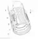 Fig. 03 - Device to resist rotational forces while drilling a borehole