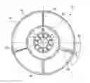 Fig. 01 - Turbine engine comprising a drive system for a device such as an accessories case