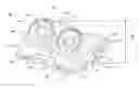 Fig. 01 - Valve Cover with Integrated Filter Base