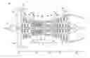 Fig. 01 - Gas turbine engine having a flow control surface with a cooling conduit