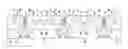 Fig. 01 - LED light linear strip, mounting structure and clip assembly