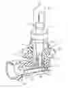 Fig. 01 - Vehicle headlamp with light passage