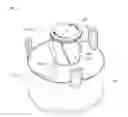 Fig. 11 - Apparatus for both humidification and air cleaning