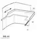 Fig. 42 - U-shaped tuck shelf