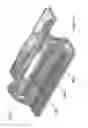 Fig. 40 - Ultrasonic sensor assembly for fluid flow meters